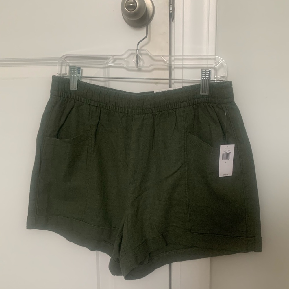 NWT Old Navy linen shorts size small